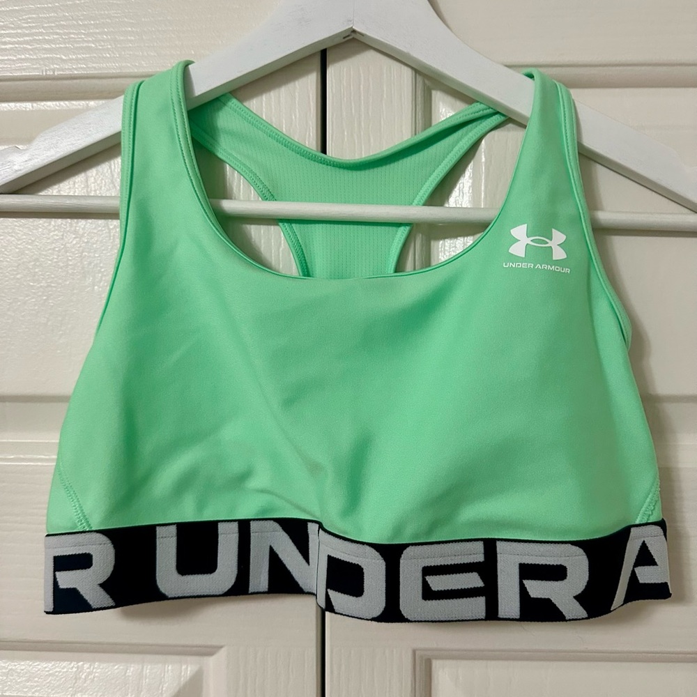 New Under Armour Mint Green Sports Bra